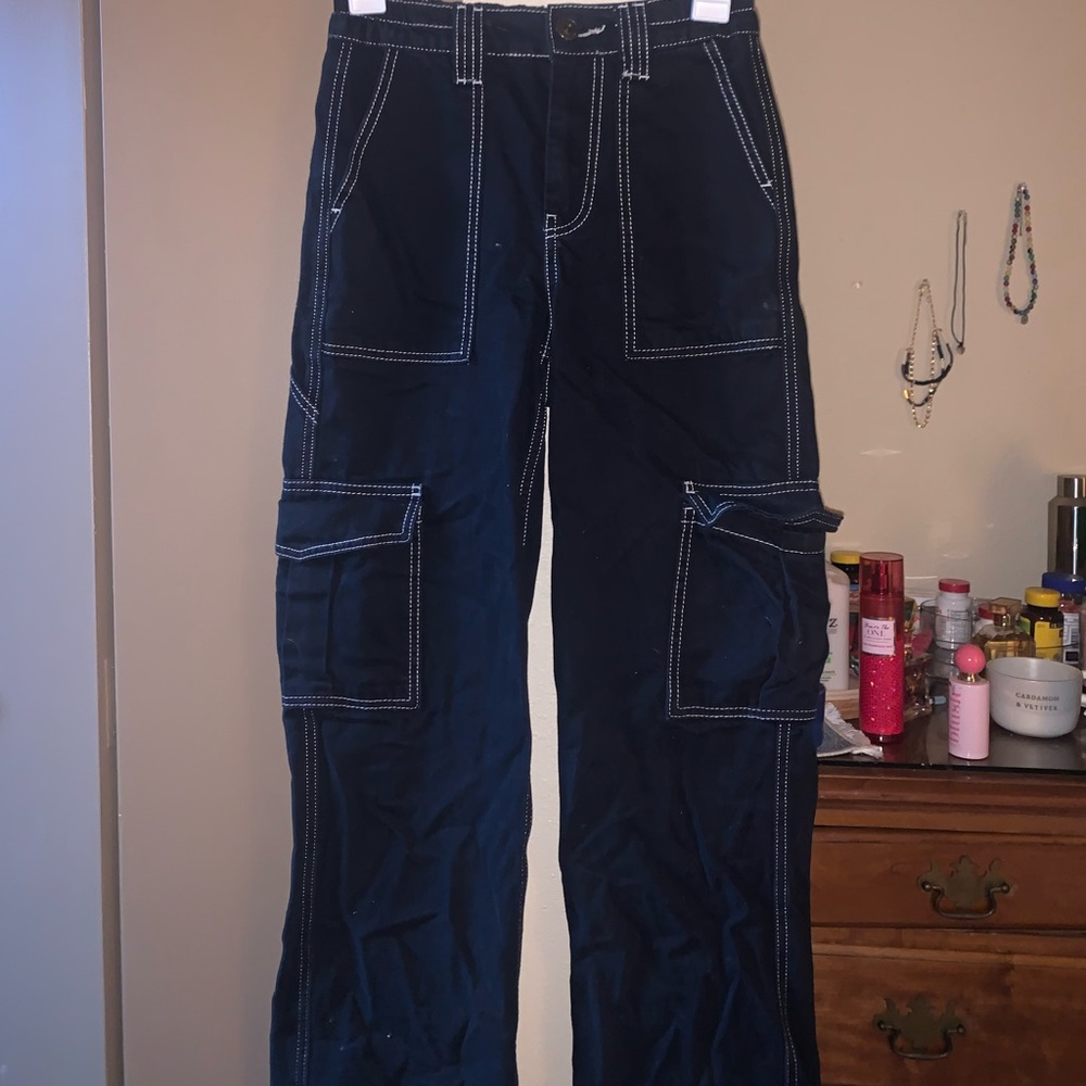 urban outfitters BDG black cargo pants